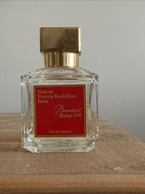 Maison Francis Kurkdjian Red and Gold Perfume Bottle